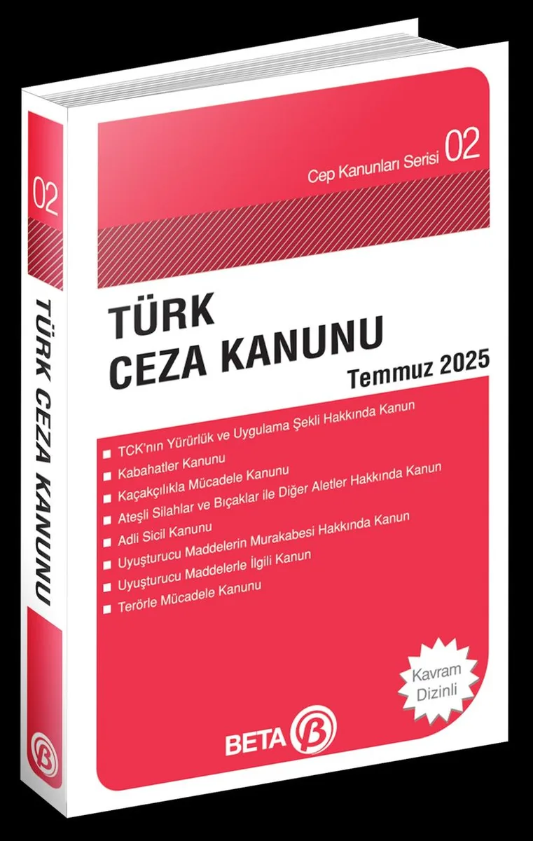 Türk Ceza Kanunu / Cep 02 (Temmuz 2025)