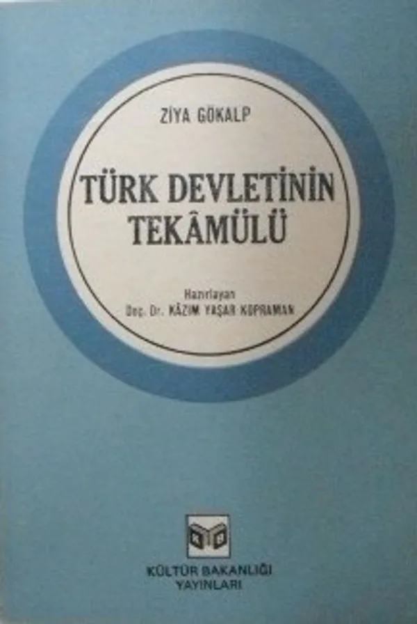 Türk Devletinin Tekamülü (1-B-39)