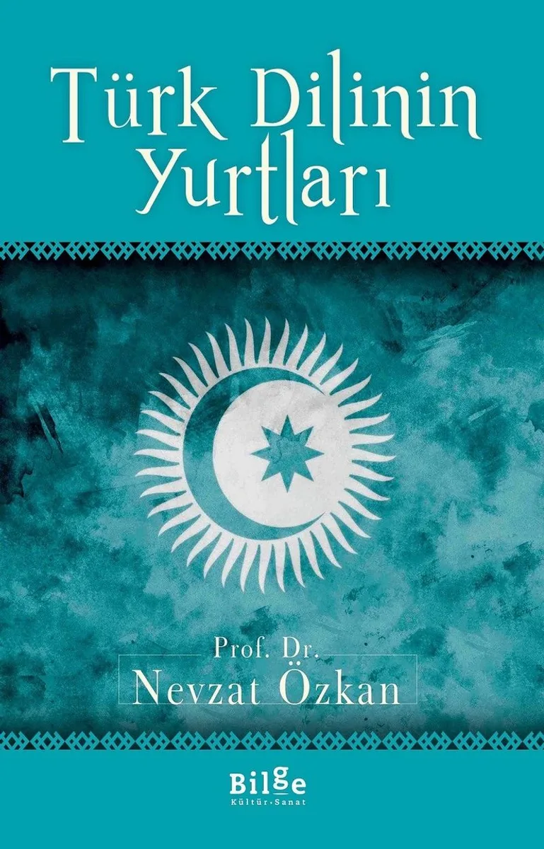 Türk Dilinin Yurtları (Renkli Kuşe Baskılı Türk Lehçeleri Haritası Ekiyle)