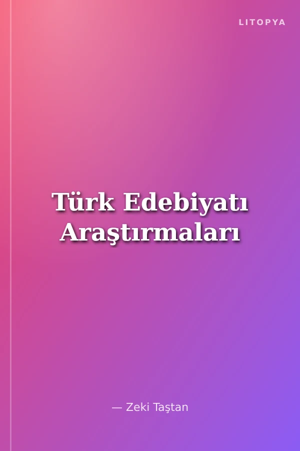 Türk Edebiyatı Araştırmaları