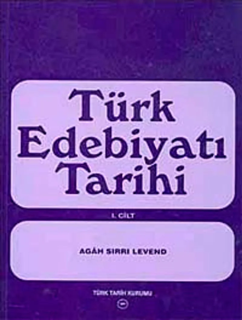 Türk Edebiyatı Tarihi -I. Cilt