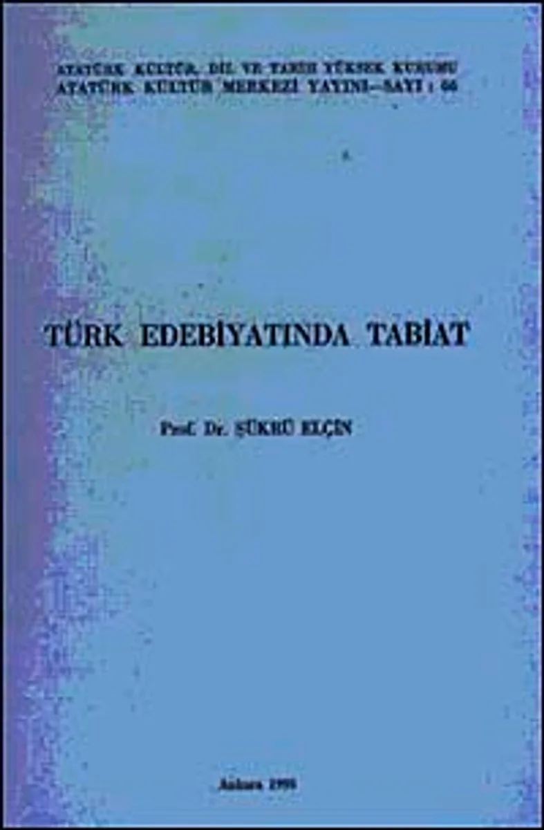 Türk Edebiyatında Tabiat