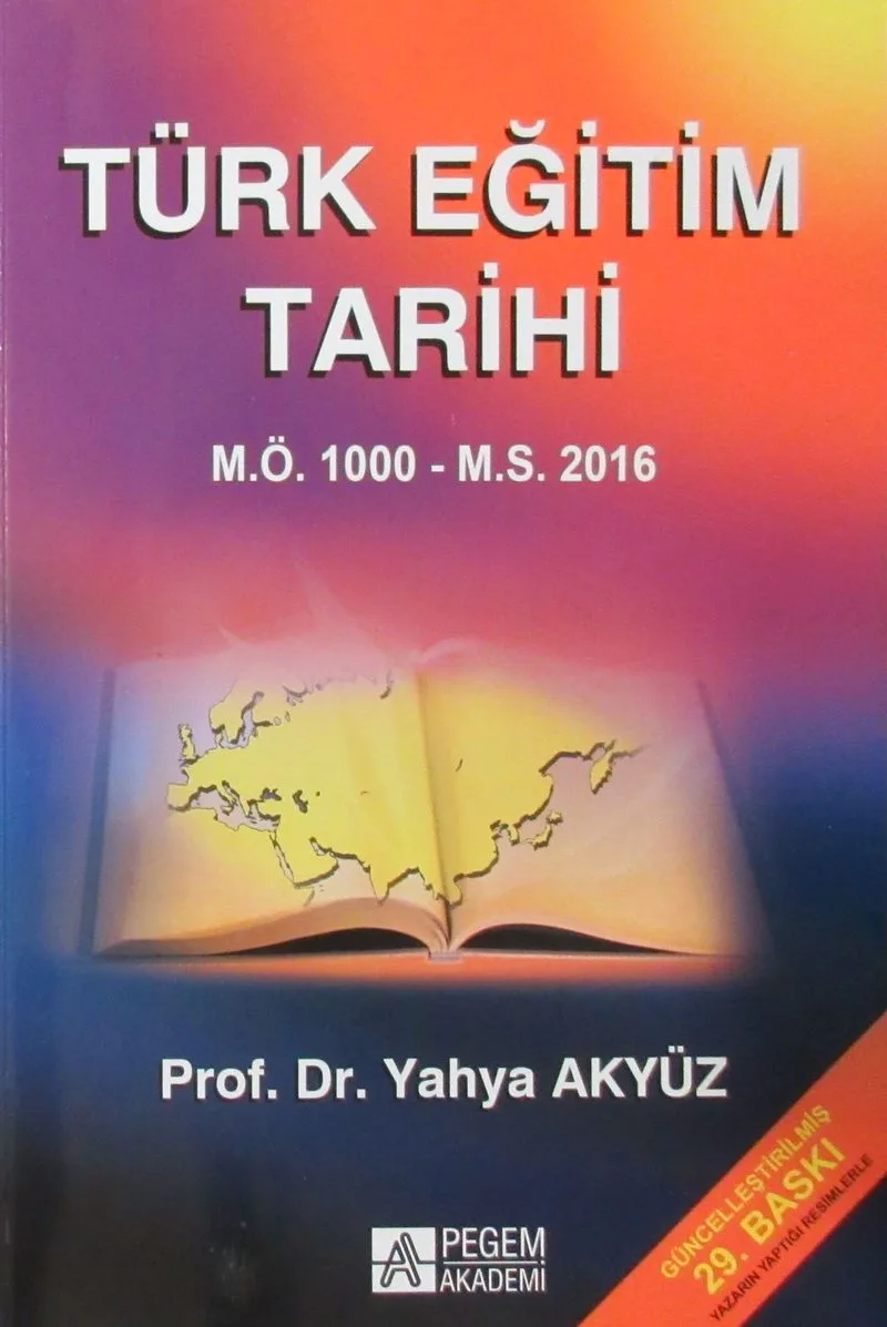 Türk Eğitim Tarihi M.Ö. 1000 M.S. 2016