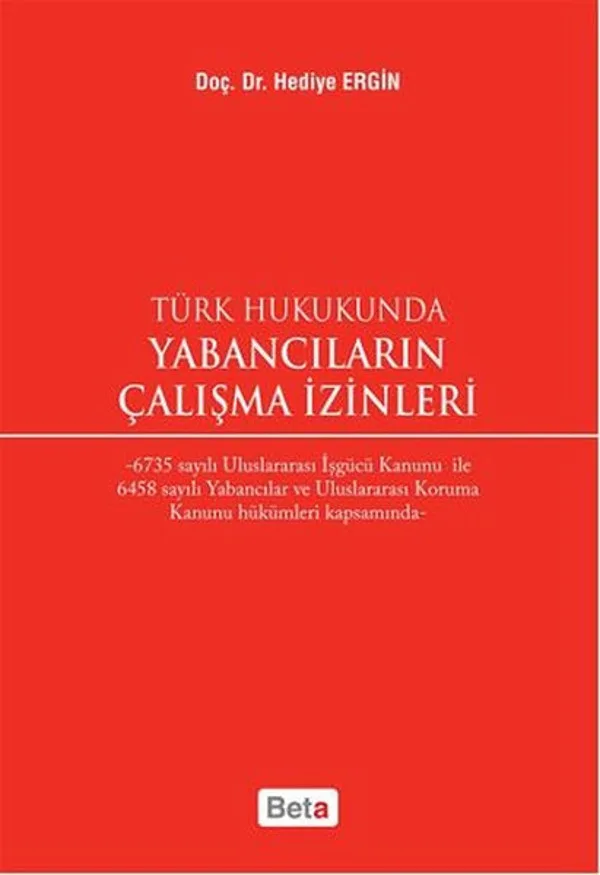 Türk Hukukunda Yabancıların Çalışma İzinleri
