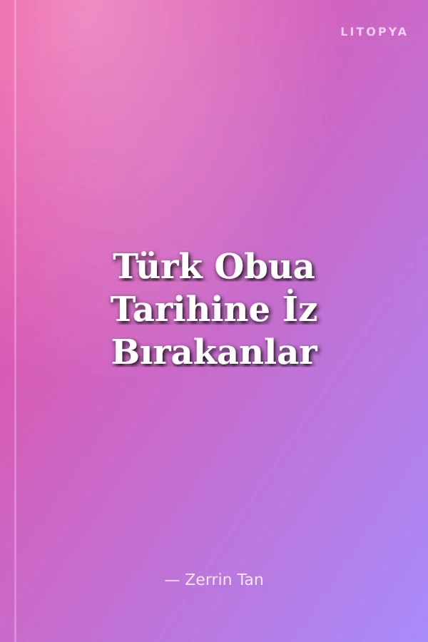 Türk Obua Tarihine İz Bırakanlar
