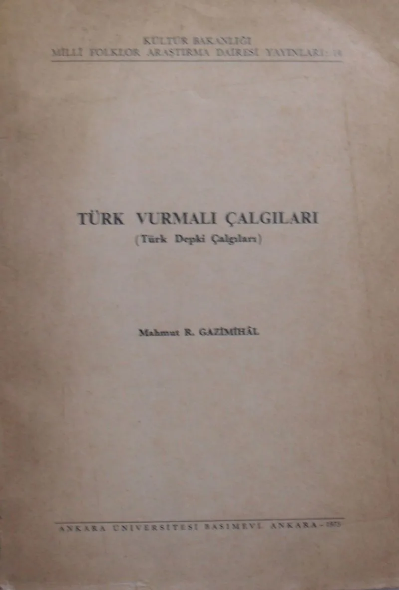 Türk Vurmalı Çalgıları (2-D-46)