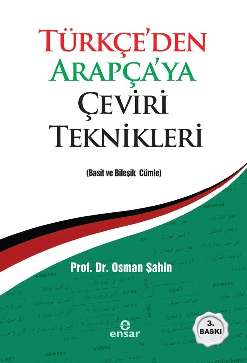 Türkçe'den Arapça'ya Çeviri Teknikleri