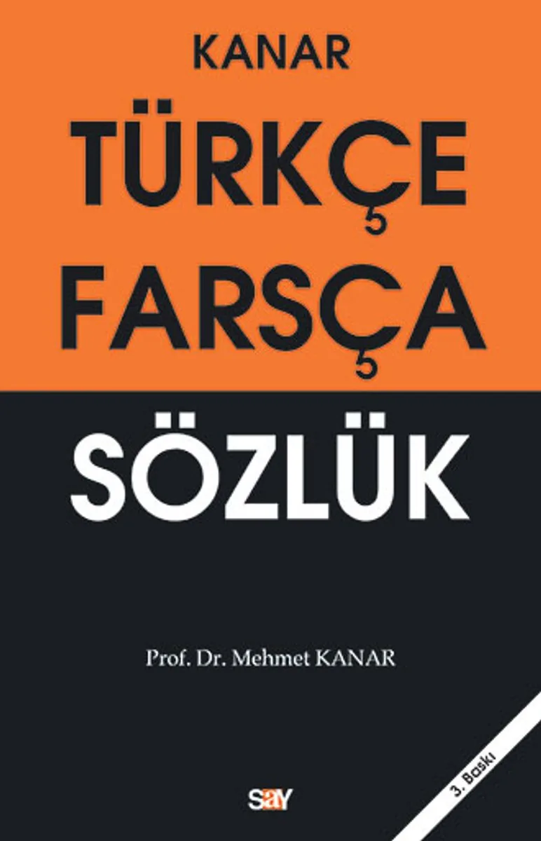Türkçe-Farsça Sözlük (karton kapak-orta boy)