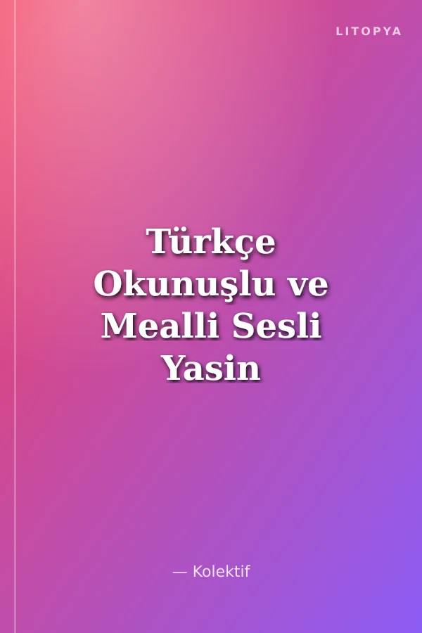 Türkçe Okunuşlu ve Mealli Sesli Yasin (Cep Boy)