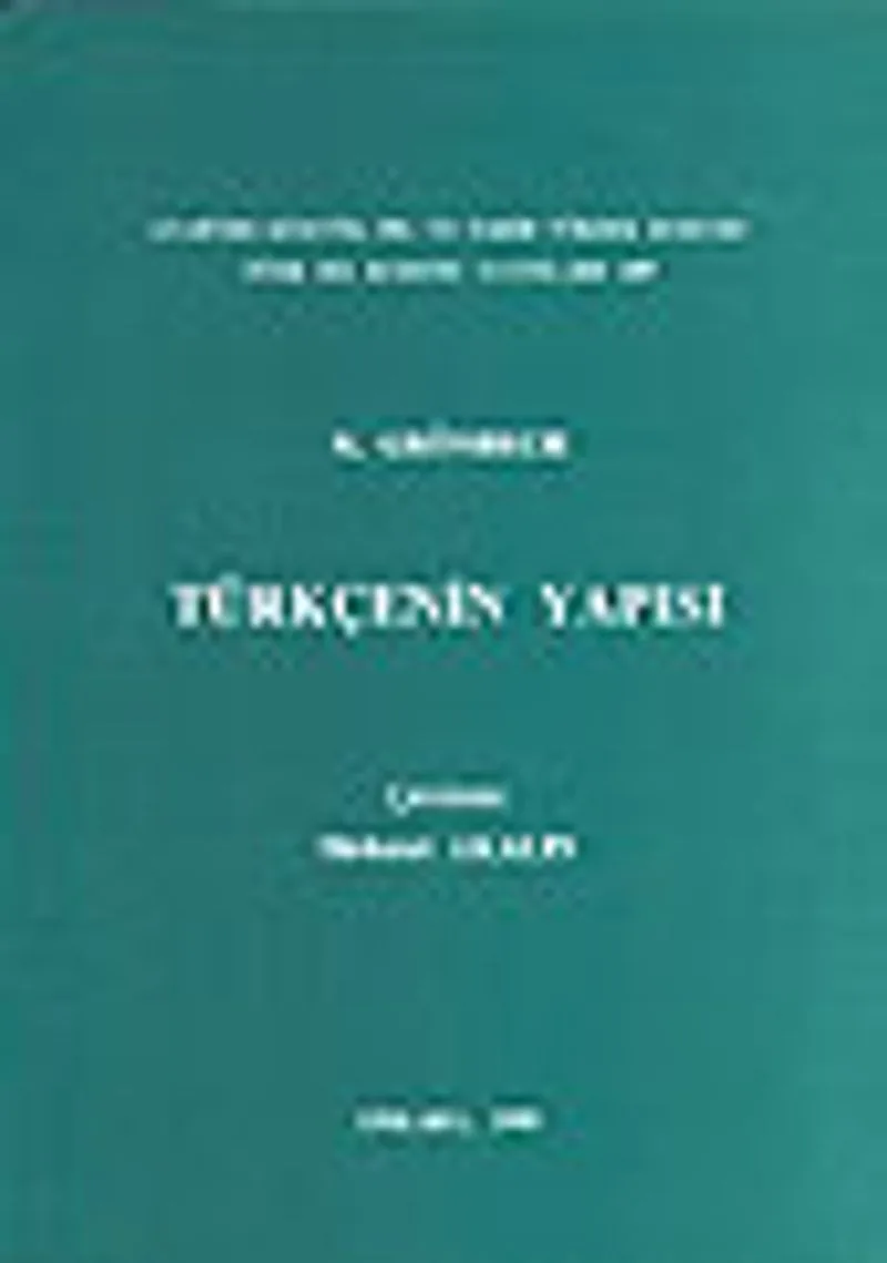 Türkçenin Yapısı