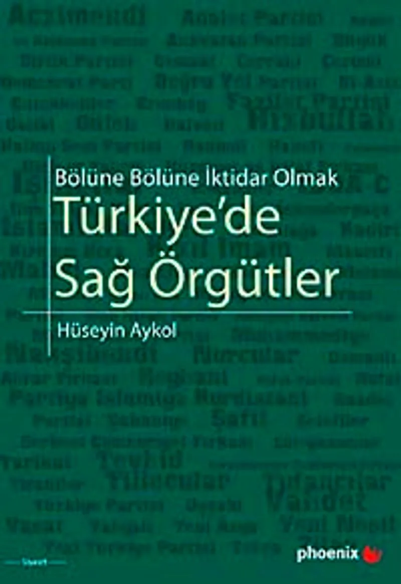 Türkiye'de Sağ Örgütler Bölüne Bölüne İktidar Olmak