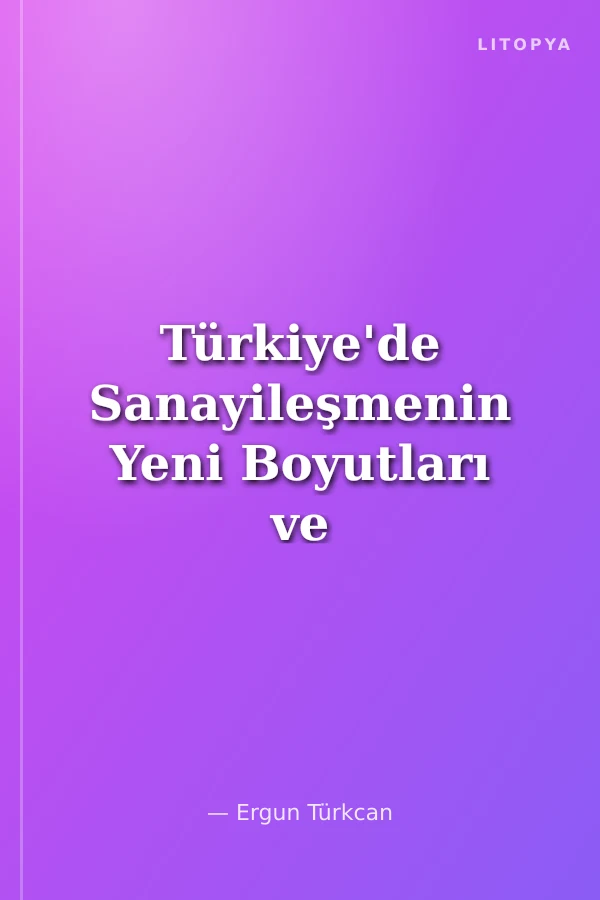 Türkiye'de Sanayileşmenin Yeni Boyutları ve Kitler