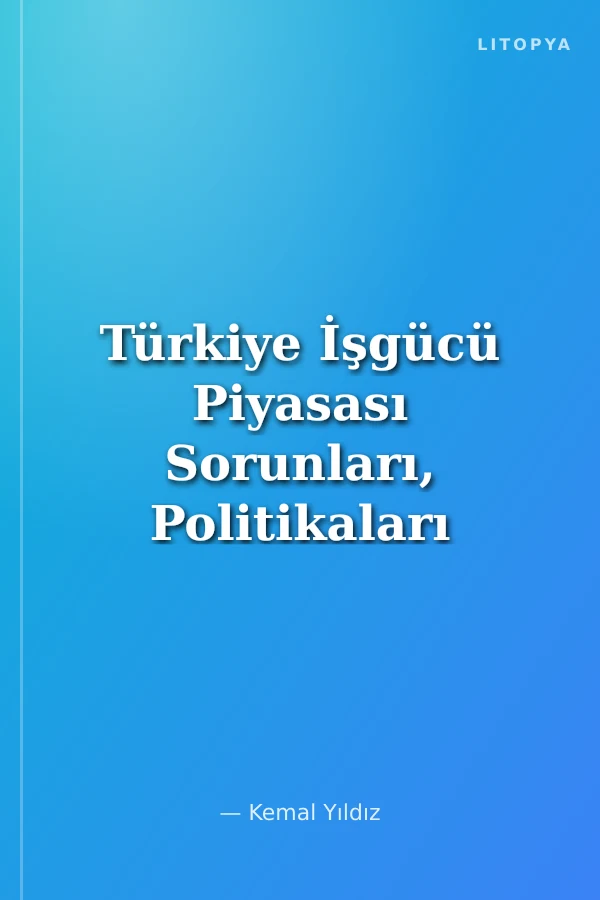 Türkiye İşgücü Piyasası Sorunları, Politikaları ve Öneriler