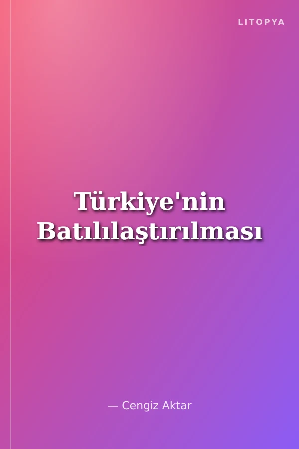 Türkiye'nin Batılılaştırılması