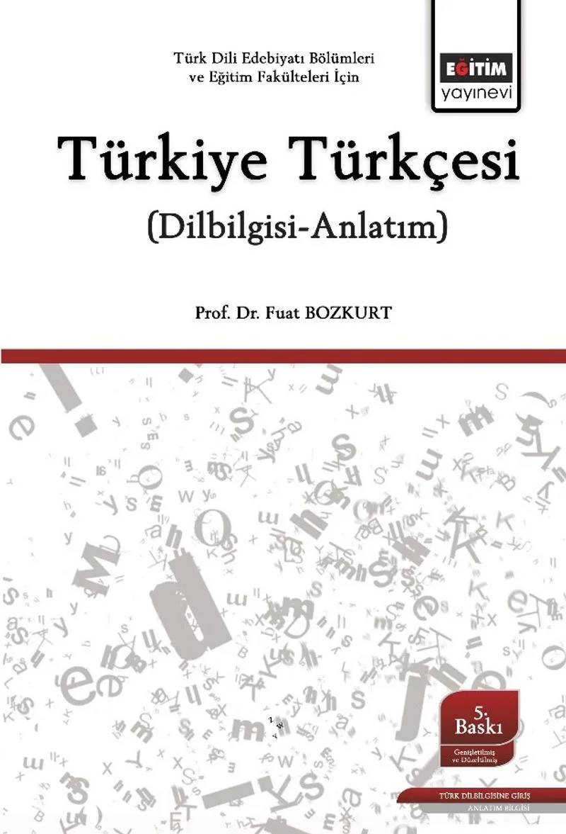 Türkiye Türkçesi (Dilbilgisi-Anlatım)