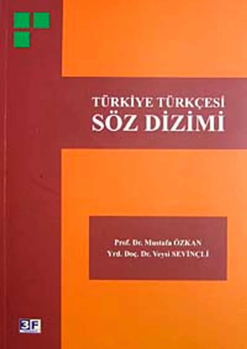 Türkiye Türkçesi Söz Dizimi