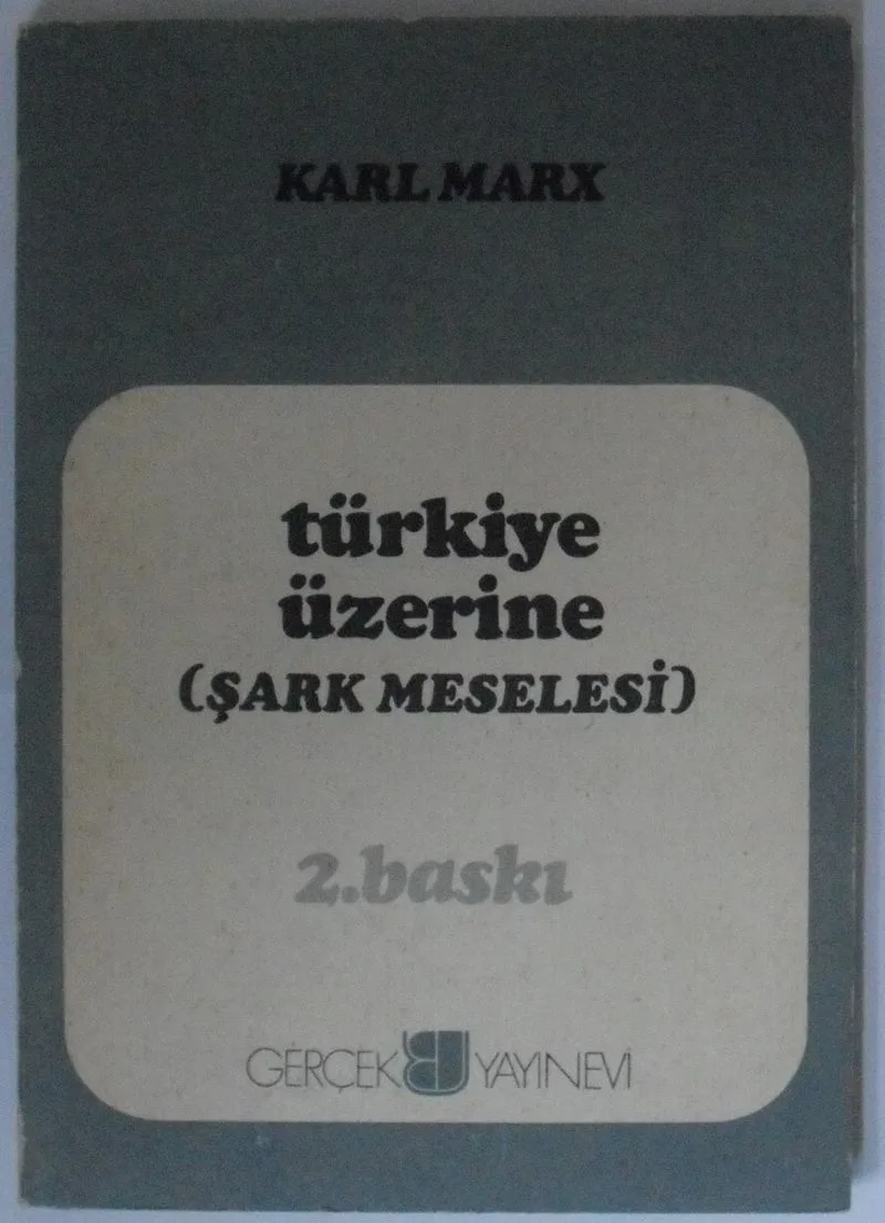 Türkiye Üzerine (Şark Meselesi) Kod: 12-F-44