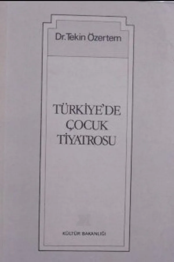 Türkiyede Çocuk Tiyatrosu /11-F-23