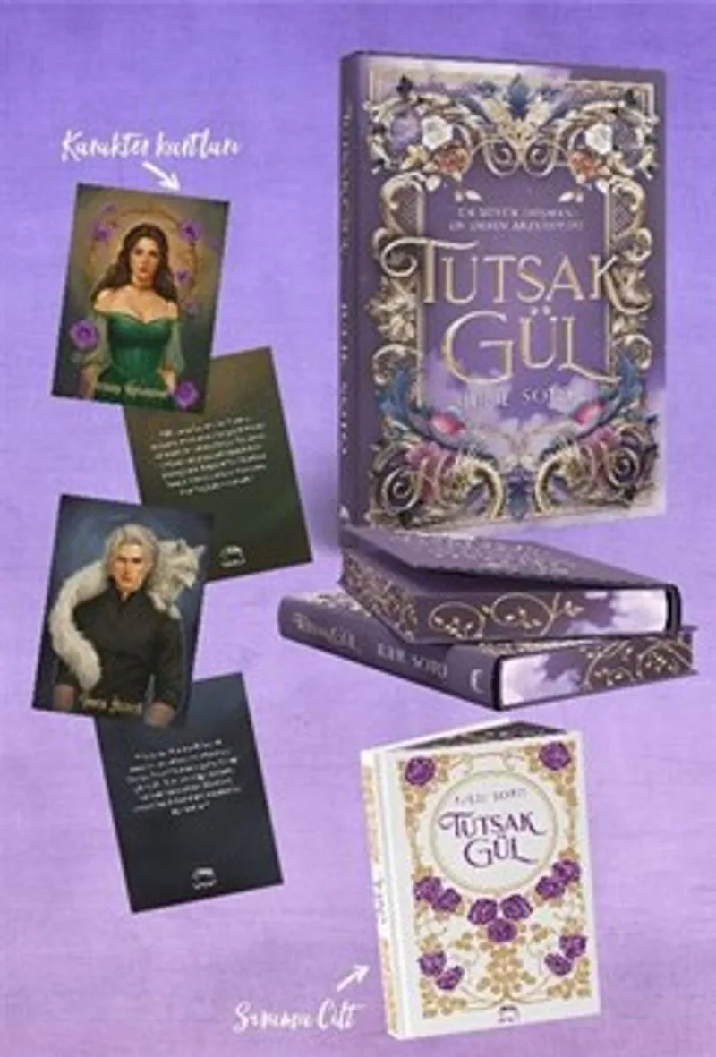 Tutsak Gül (Ciltli) Yan Boyamalı