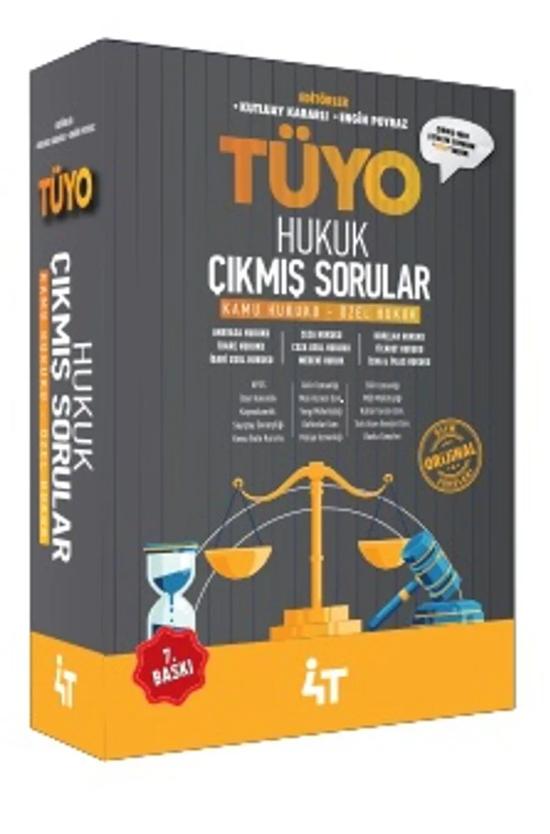 Tüyo Hukuk Çıkmış Sorular (Kamu Hukuku - Özel Hukuk)