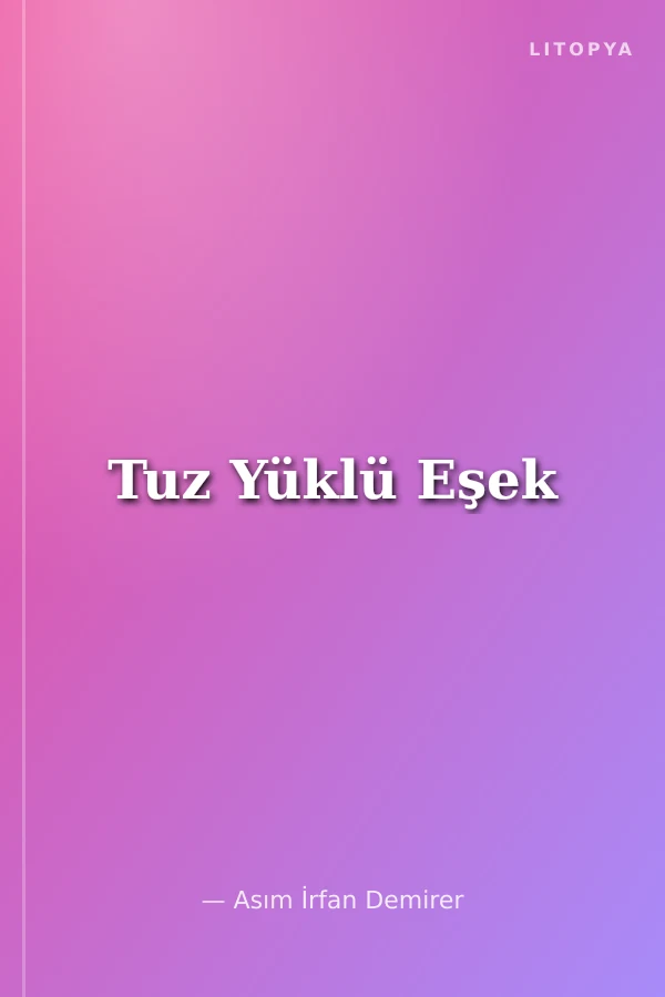 Tuz Yüklü Eşek