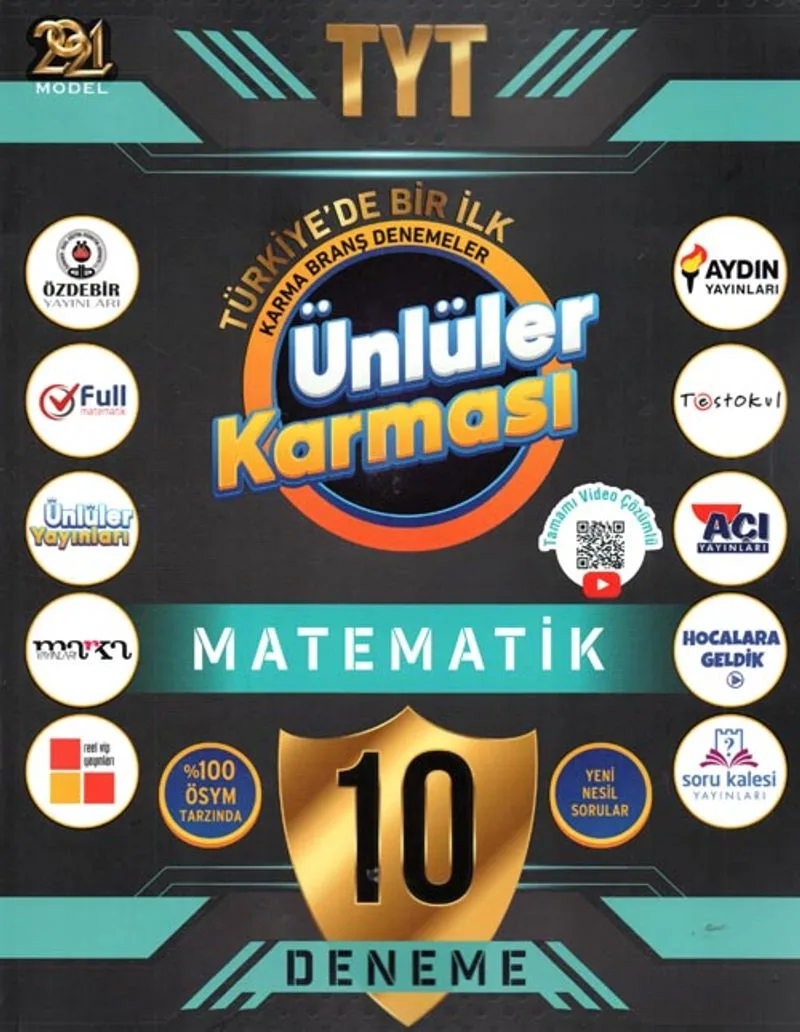 TYT 2021 Ünlüler Karması Matematik 10'lu Deneme