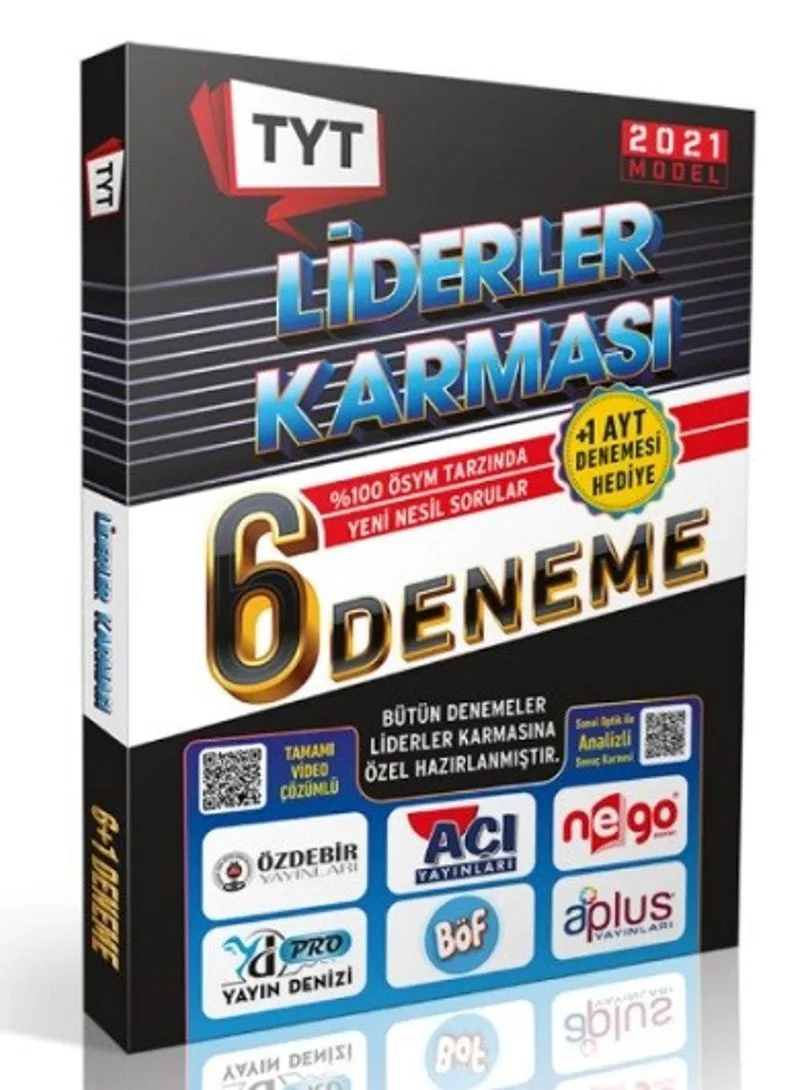 TYT 6 Deneme 1 Deneme Hediye