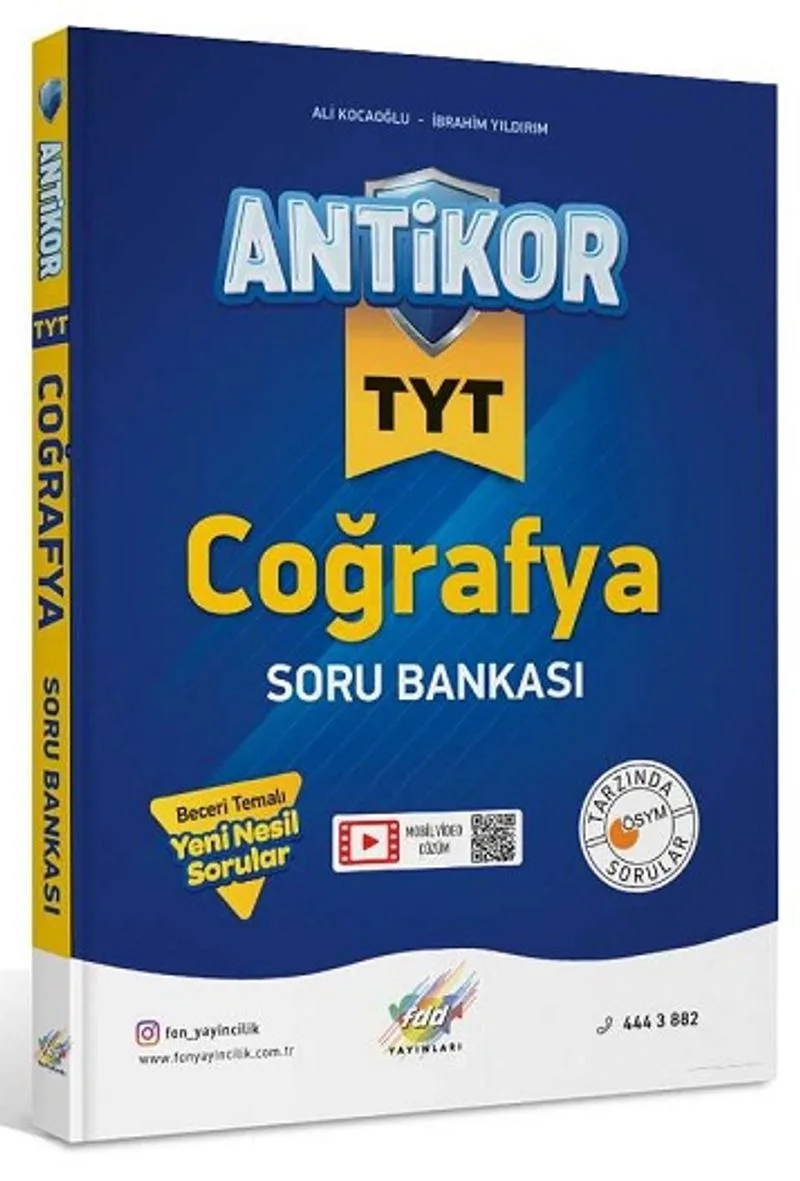 TYT Antikor Coğrafya Soru Bankası