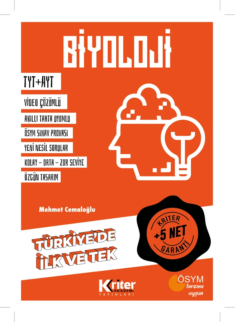 TYT AYT 5 Net Garantili Biyoloji