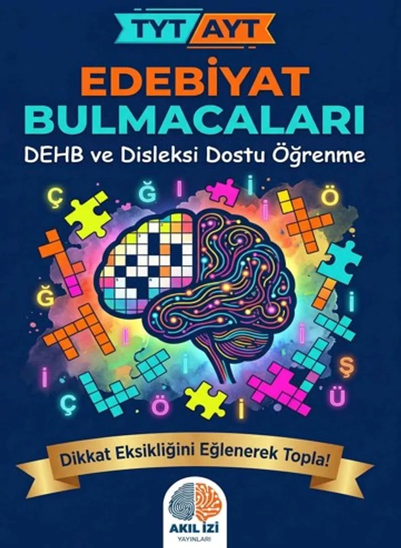 TYT-AYT Edebiyat Bulmacaları Dehb ve Disleksi Dostu Öğrenme