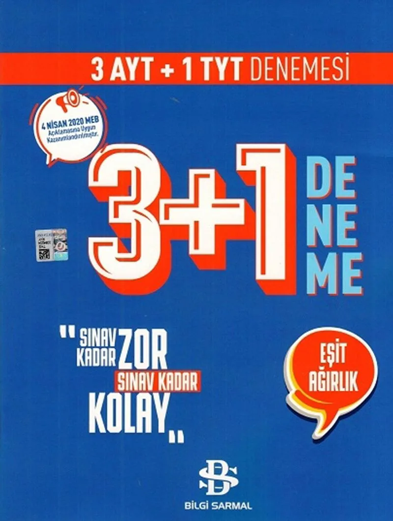 TYT AYT Eşit Ağırlık 3 + 1 Özel Deneme
