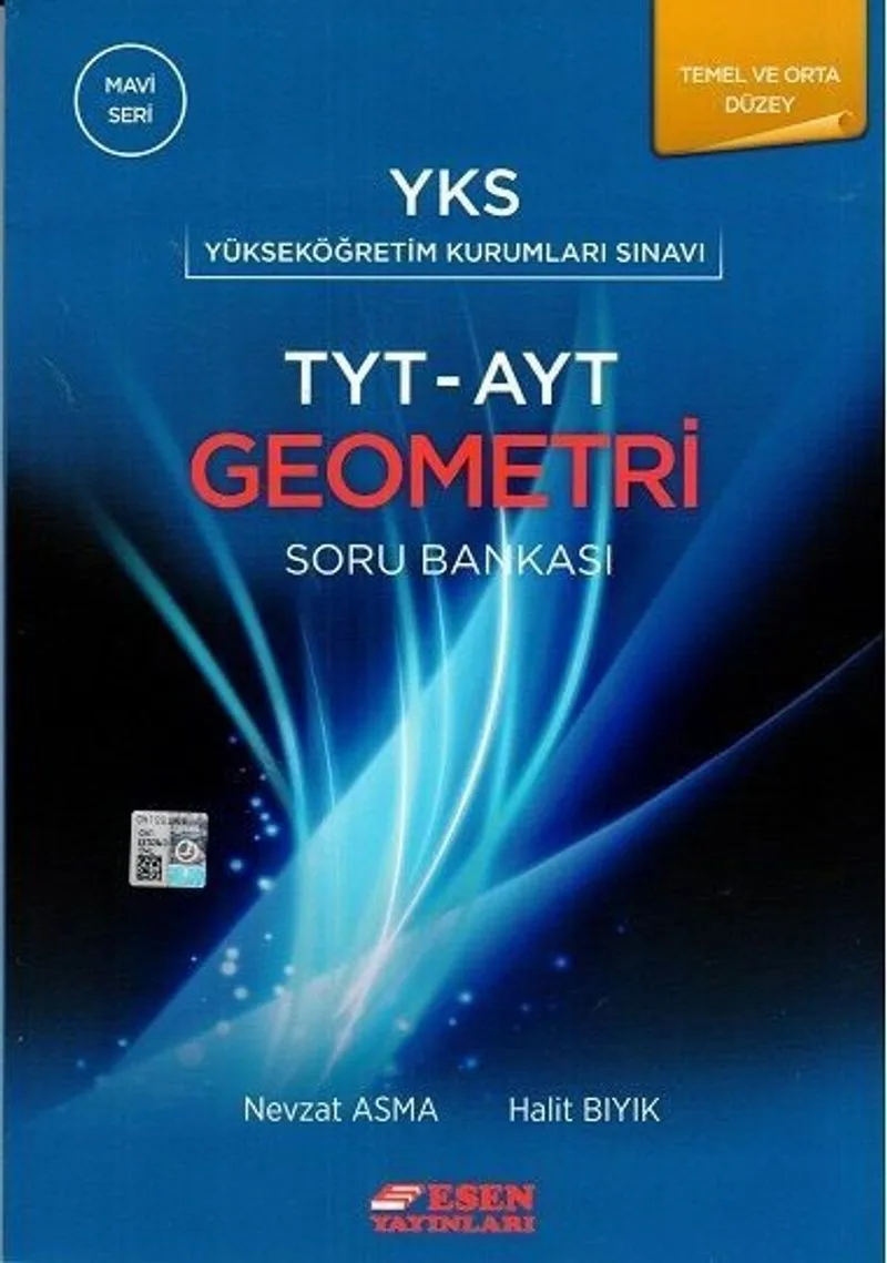 TYT AYT Geometri Temel ve Orta Düzey Soru Bankası Mavi Seri