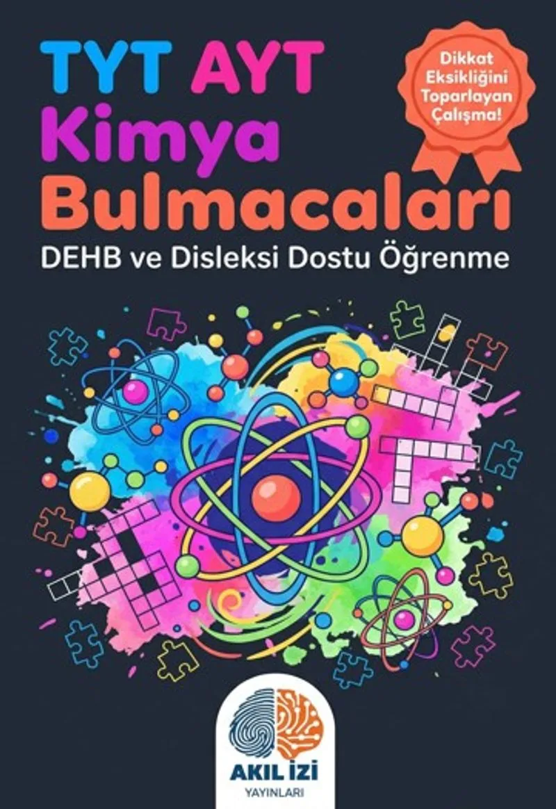 TYT-AYT Kimya Bulmacaları Dehb ve Disleksi Dostu Öğrenme
