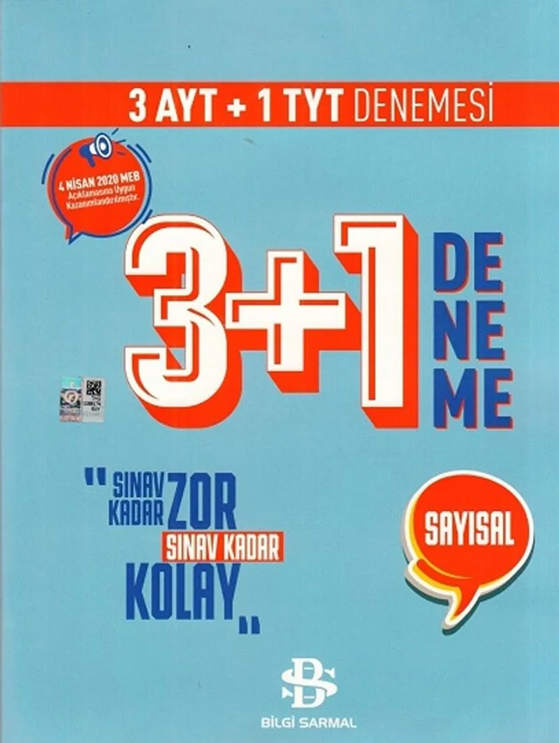 TYT AYT Sayısal 3 + 1 Özel Deneme