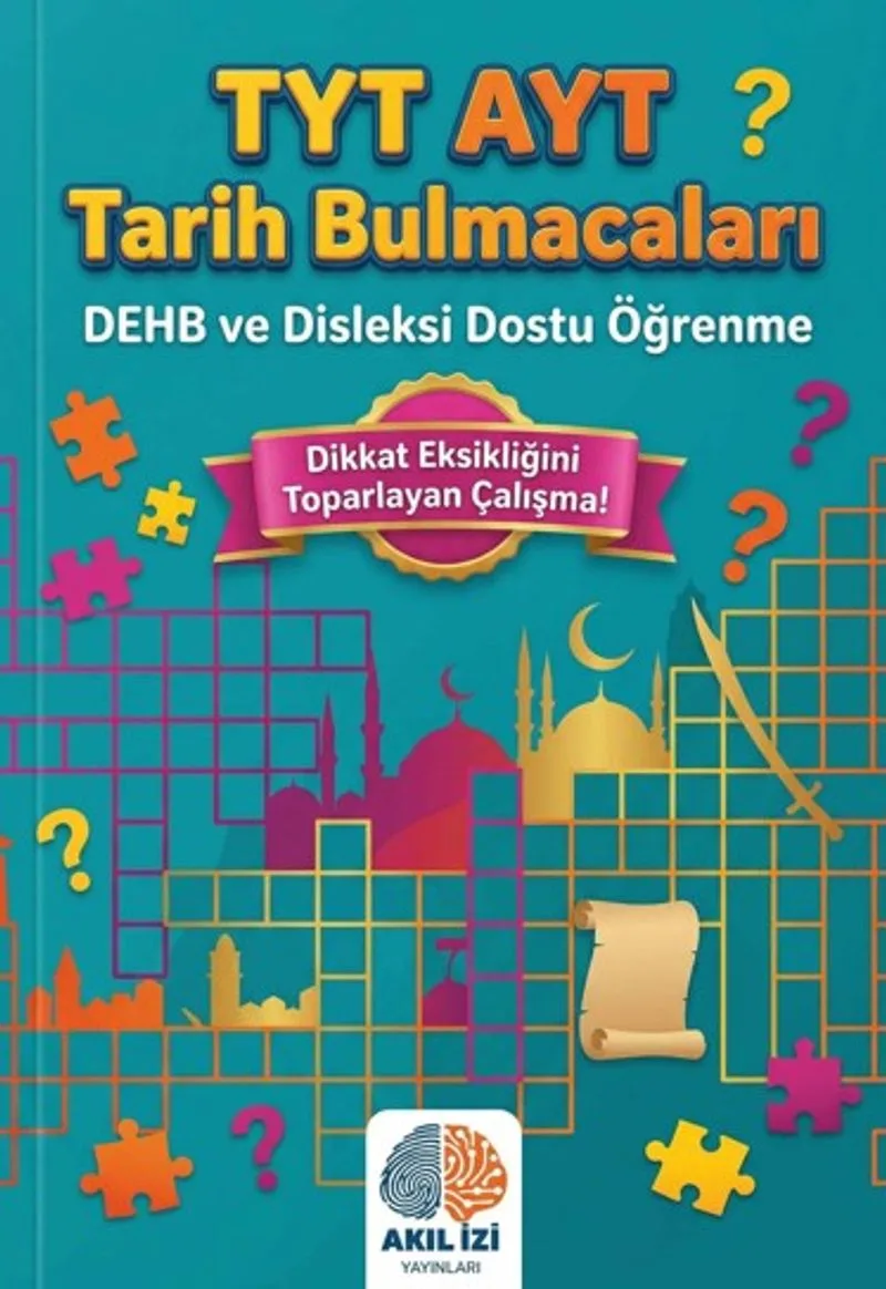 TYT-AYT Tarih Bulmacaları Dehb ve Disleksi Dostu Öğrenme
