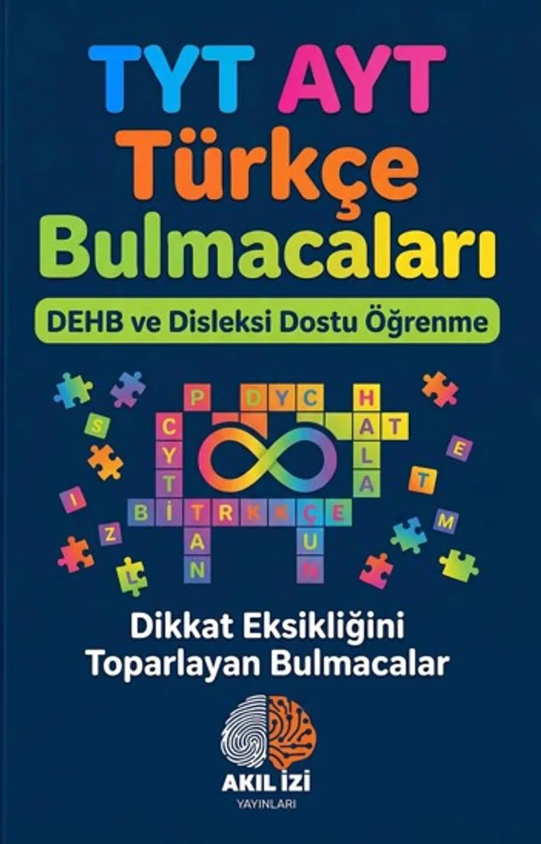 TYT-AYT Türkçe Bulmacaları Dehb ve Disleksi Dostu Öğrenme
