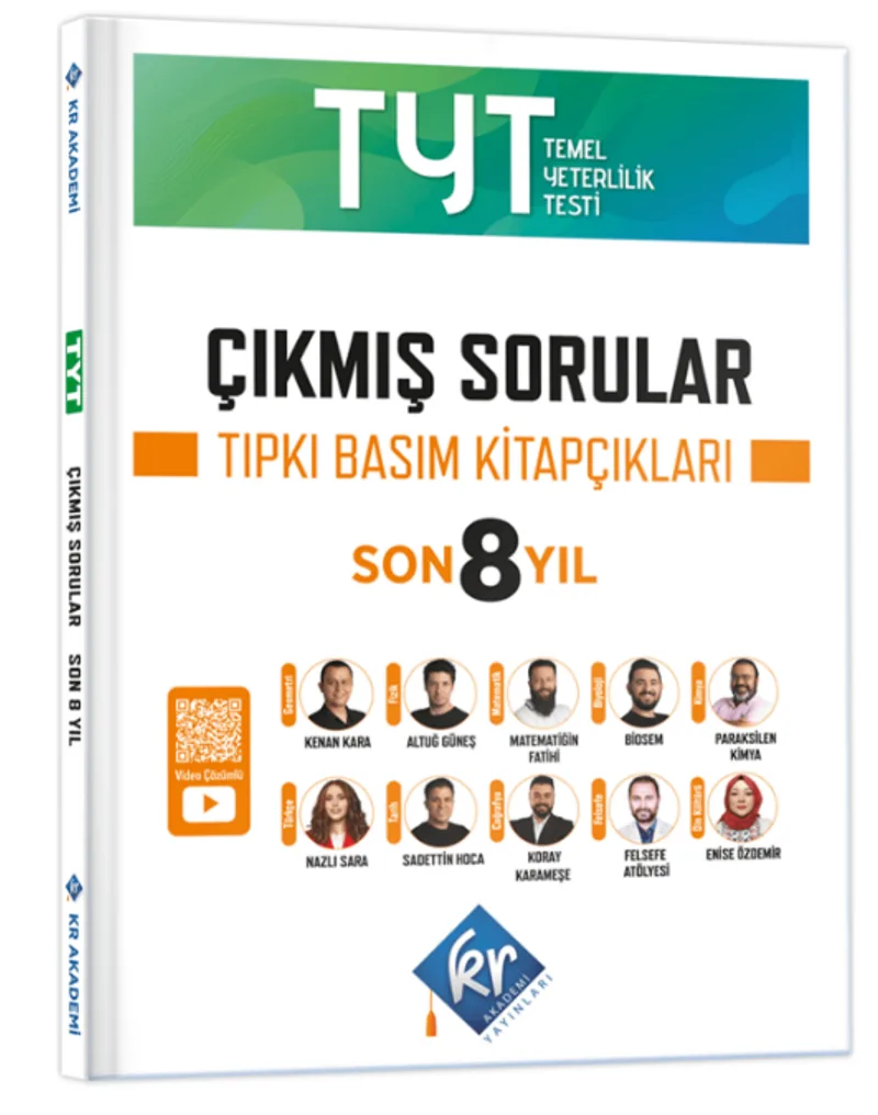 TYT Çıkmış Sorular Son 8 Yıl Tıpkı Basım Kitapçıkları