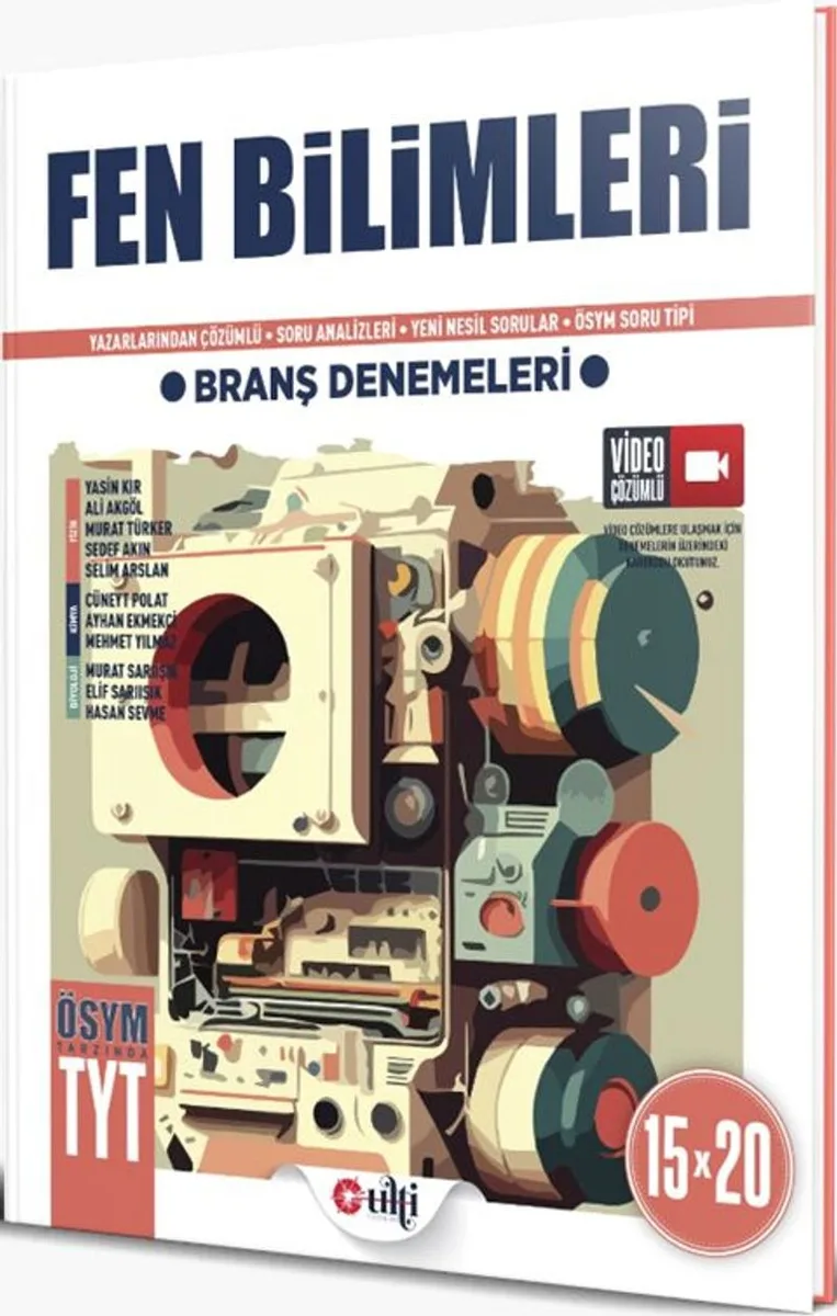 TYT Fen Bilimleri Branş Denemeleri 15x20