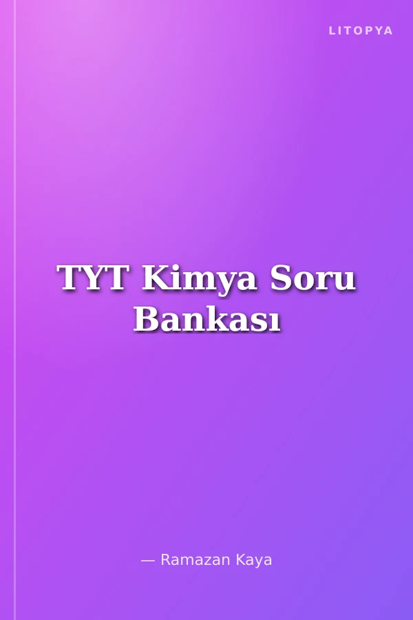TYT Kimya Soru Bankası