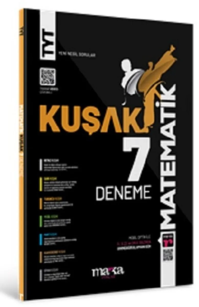 TYT Matematik 7 Kuşak Deneme Tamamı Video Çözümlü (Ciltli)