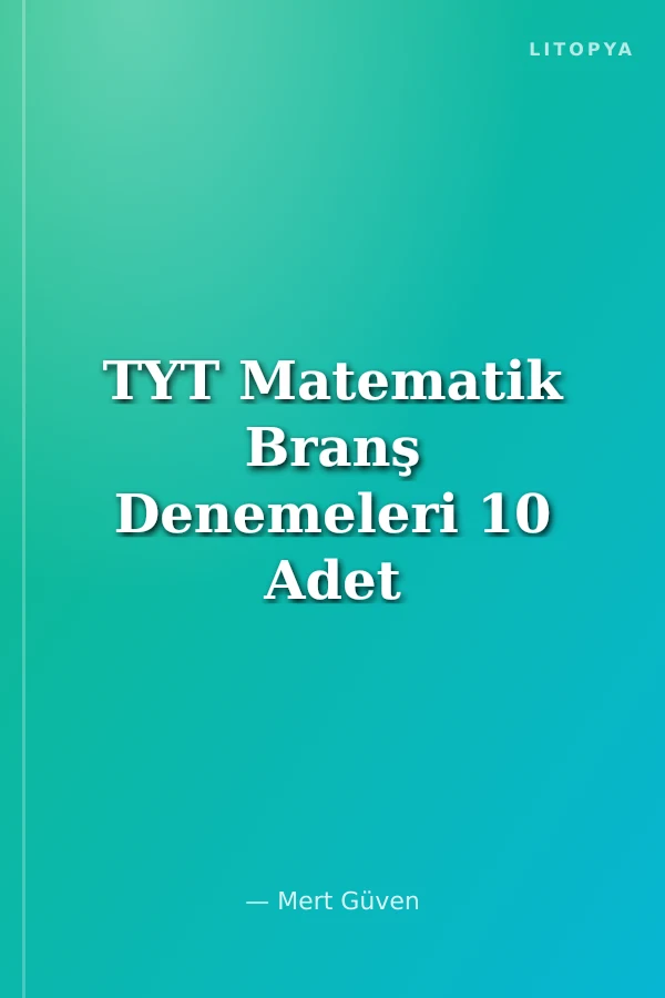 TYT Matematik Branş Denemeleri 10 Adet