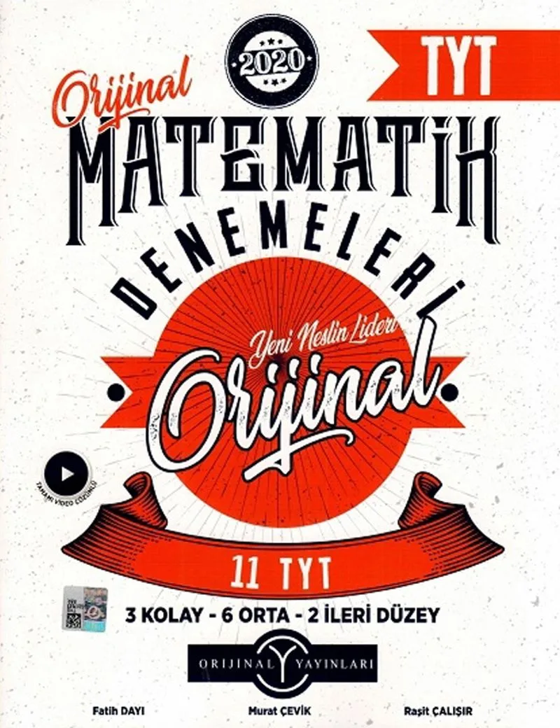 TYT Orijinal Matematik 11'li Denemeleri