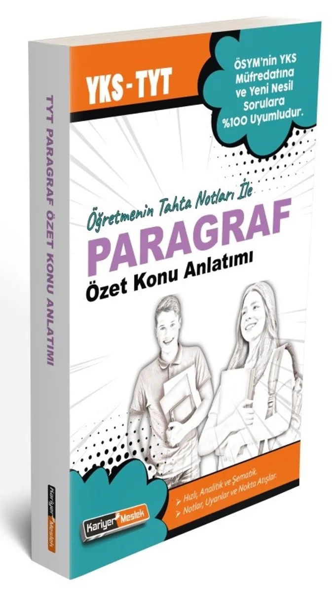 TYT Paragraf Öğretmenin Tahta Notları ile Özet Konu Anlatımı