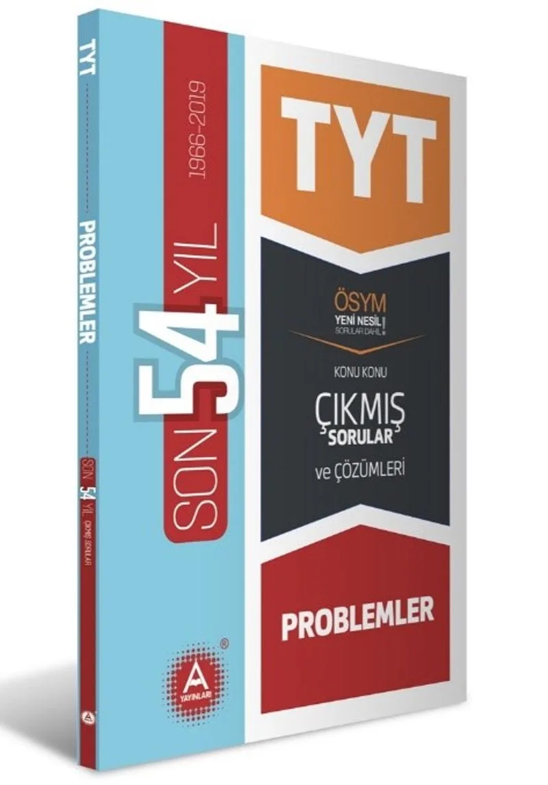 TYT Problemler Son 54 Yıl Konu Konu Çıkmış Sorular