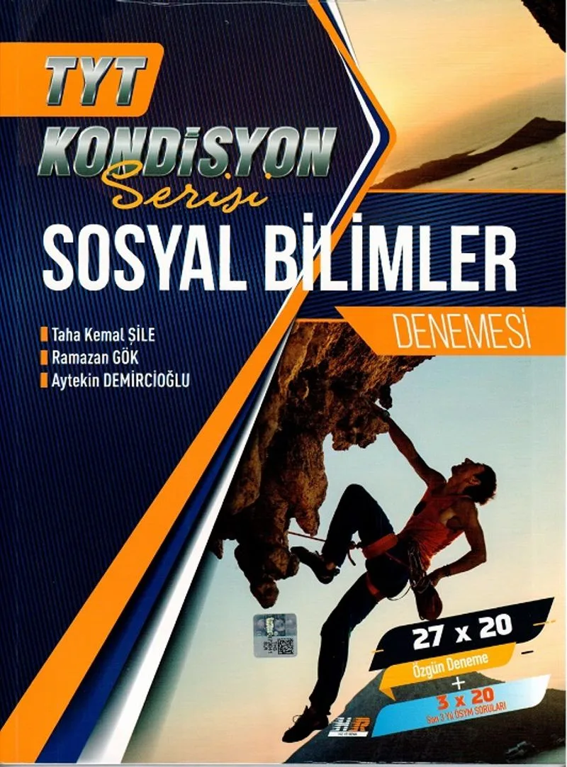 TYT Sosyal Bilimler Kondisyon Serisi 27x20 Denemesi