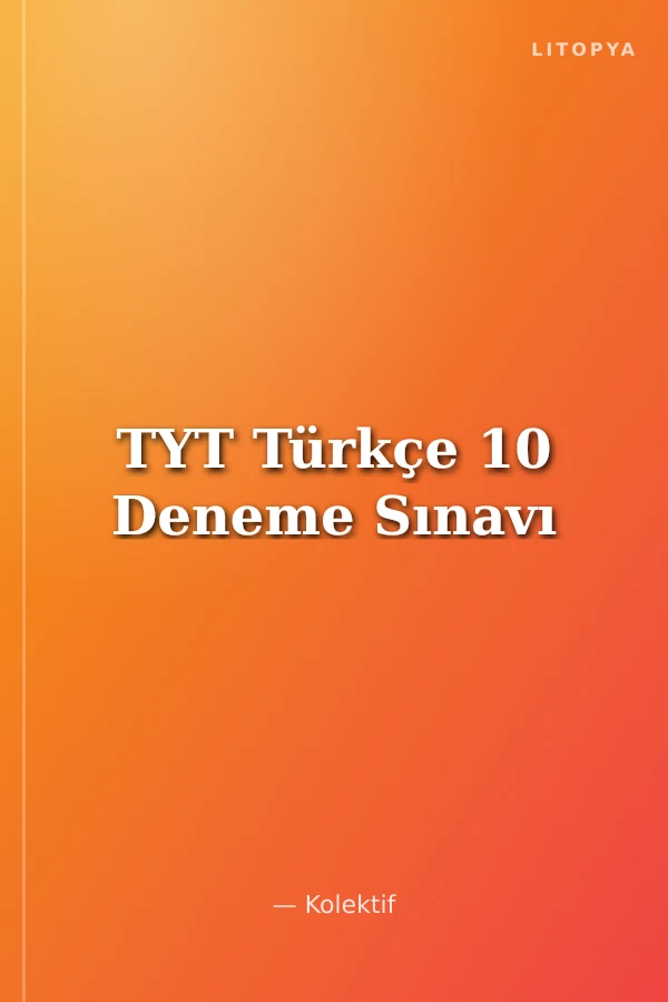 TYT Türkçe 10 Deneme Sınavı
