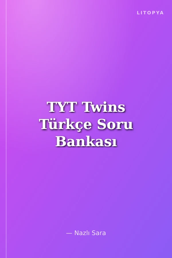 TYT Twins Türkçe Soru Bankası