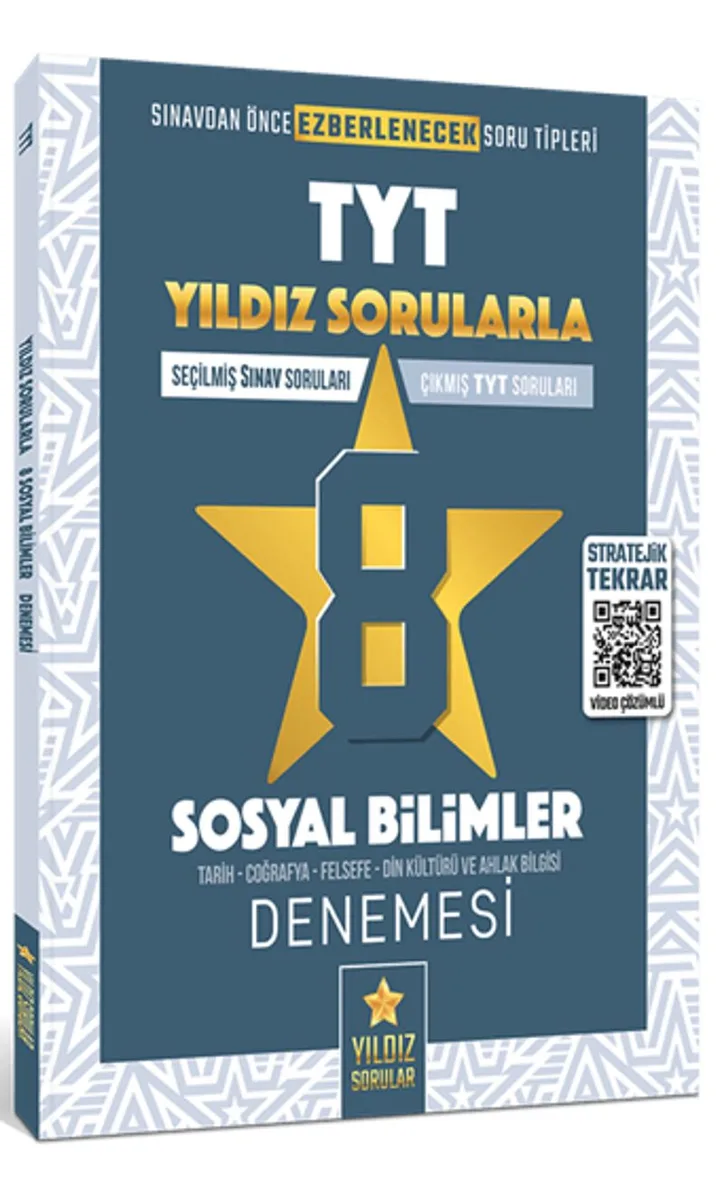 TYT Yıldız Sorularla 8 Sosyal Bilimler Denemesi