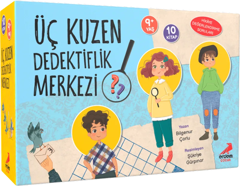Üç Kuzen Dedektiflik Merkezi (10 Kitap Set)