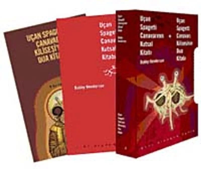 Uçan Spagetti Canavarının Kutsal Kitabı - Uçan Spagetti Canavarı Kilisesi Dua Kitabı (Kutulu Takım)